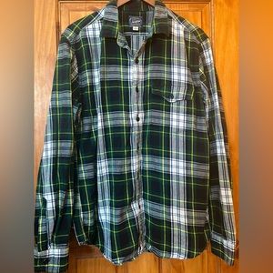Men’s J. Crew Flannel - Vintage style, size Large